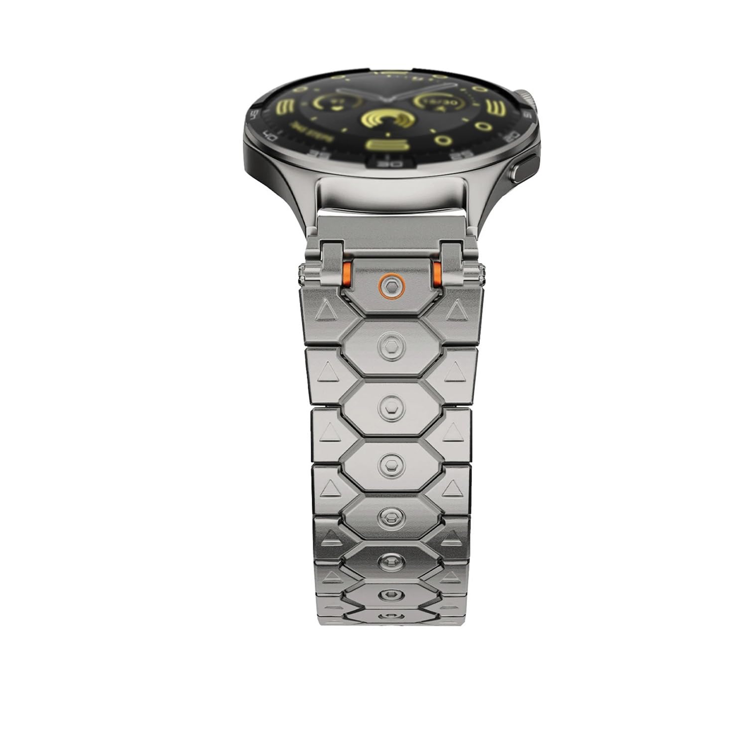 Luxury watch Bracelet For Huawei Watch GT 5/4/3 pro 43mm 46mm Stainless Steel Band For Galaxy 7 6 5 Men Strap Correa