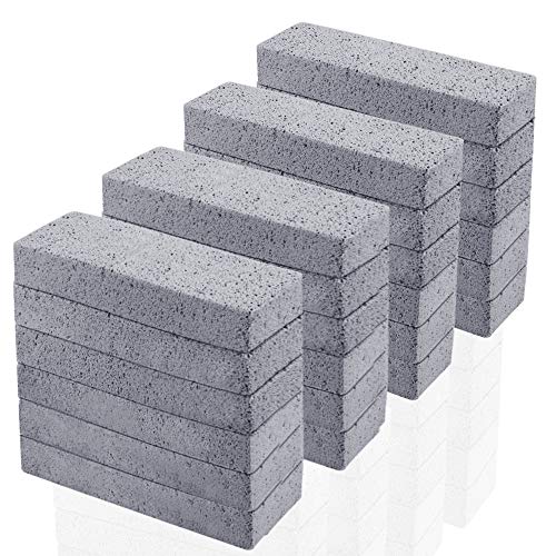 24 Stücke Bimsstein Reinigungs,Toiletten schüssel-Ring Entferner Bimsstein Reiniger Bürsten Flecken und Hartem Wasser Ring Entferner Rost Grillen