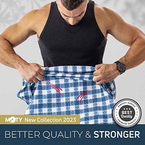 Moty Folding Table Cover, Polyester Fitted Waterproof Outdoor Tablecloth Protector With Elastic For Rectangle Picnic Tables, Washable, Wrinkle Resistant, For Patio, Parties, Camping #TOP2