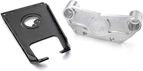 SuperATV Billet Shock Tower Brace para 2017+ Can-Am Maverick X3 TurboMAXX RSX DSX MRX RC Fortalece tu suspensión delantera Se atornilla