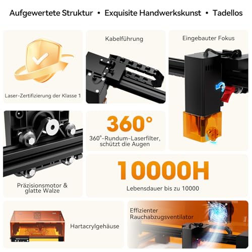 Woxcker L2 MAX 5.5W Enclosure Laser Engraver thumb #1