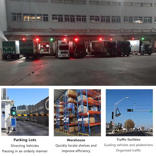 Feu de signalisation chantier étanche IP54 avec feu de circulation double télécommande - 6