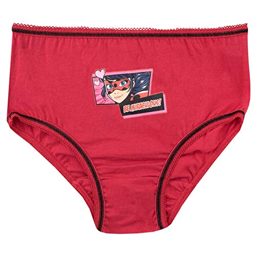 Miraculous Girls' Ladybug Underwear Pack of 54