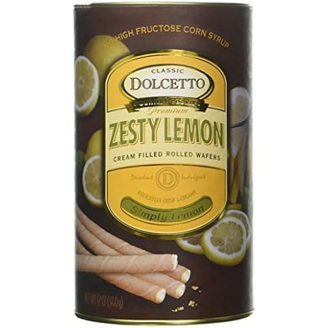 DOLCETTO Dolcetto Wafer Rolls Lemon, 12 OZ Cover