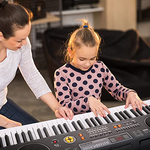 Innedu Piano Numérique 61 Touches, Clavier Piano avec Modes de Cours, Enregistrement & Programmation, Pupitre… - Les Beatles, Paul McCartney, John Lennon, RIngo Starr, George Harrison Innedu Piano Numérique 61 Touches, Clavier Piano avec Modes de Cours, Enregistrement & Programmation, Pupitre… – Image 8
