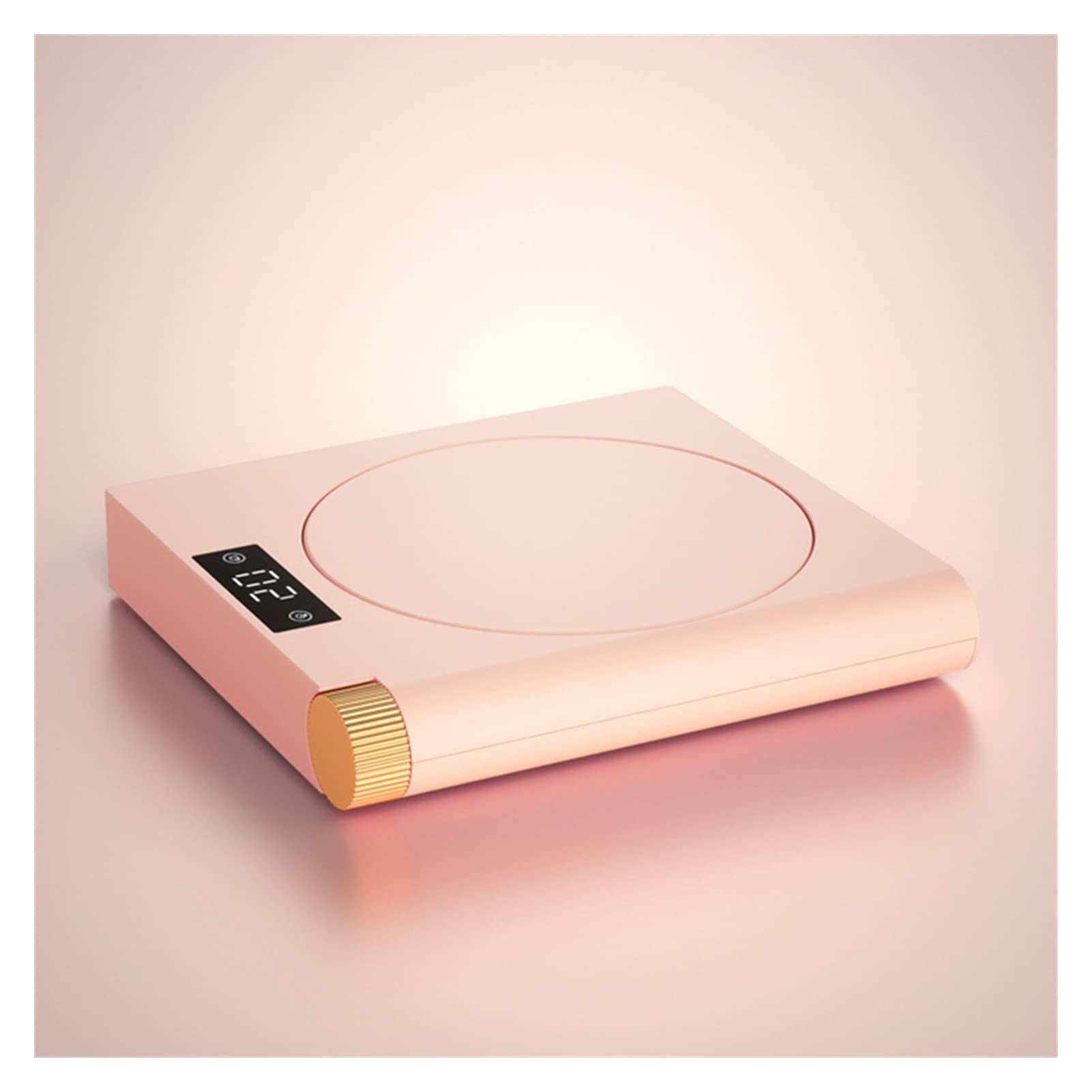 Calentador de Taza de café CALIENTATAZAS USB Placa Taza Calentador Caliente Tetera Calefacción Coaster termostato 5 Engranaje más Caliente del cojín de la Leche del café té Caliente eléctrico (Color