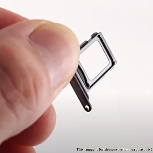 Miniatura 5 de Bandeja de repuesto para tarjeta SIM individual para iPhone 12 Mini de 5.4 pulgadas con anillo de goma impermeable y bandeja para tarjeta SIM con