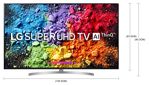 Image of LG 164 cm (65 Inches) 4K Ultra HD Smart NanoCell TV 65SK8500PTA (Silver) (2018 model)