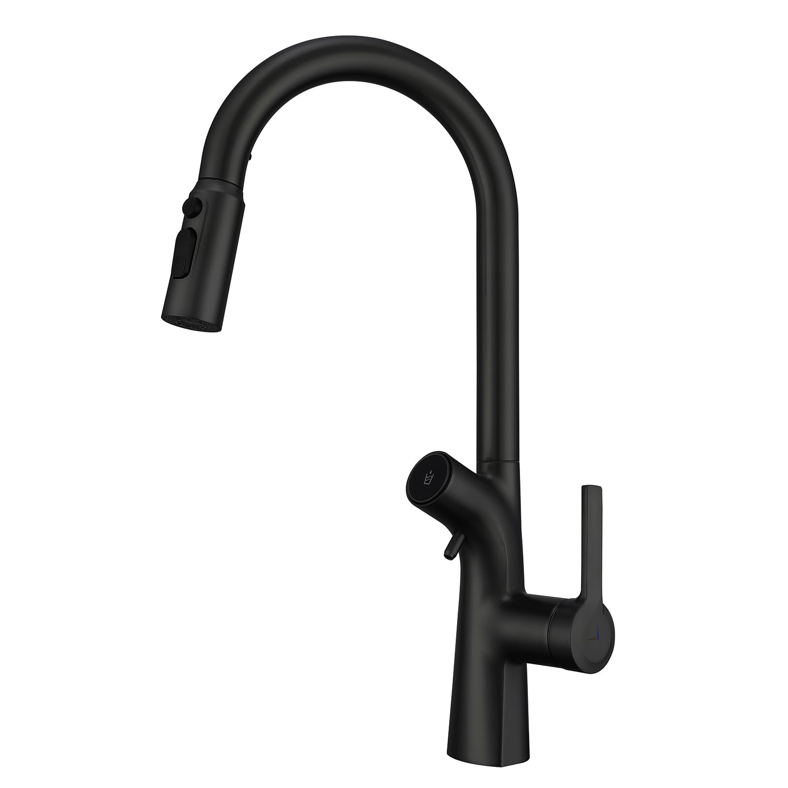 ZYCHSJXA 3 Way Kitchen Tap - Brass Hot and Cold Water Rotation Sink Faucet