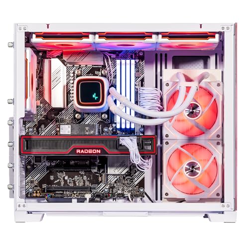 Image of Velztorm Cinnamon Fox Custom Built Gaming Desktop PC (AMD Ryzen 7 5700X, Radeon RX 9070 XT, 32GB DDR4, 2TB PCIe SSD, RGB Fans, 240mm AIO, 850W PSU, WiFi 5, Bluetooth 5.0, RJ-45, Win 11 Home)