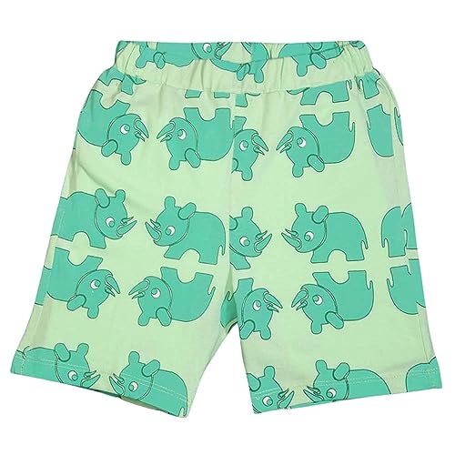 Image of Be Awara Kids Printed Half Sleeves T-shirt & Shorts Clothing Sets, 100% Cotton Soft Unisex Cord Set, Comfortable Wear for Kids With Cool Prints, Everyday Casual Wear for Boys & Girls