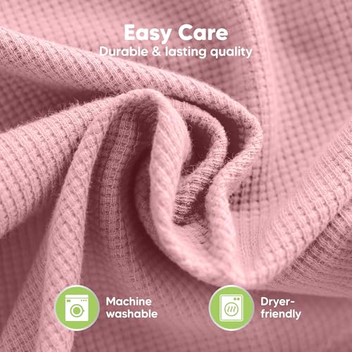 Image of 3-Pack Organic Swaddles for Newborns, Baby Swaddles 0-3 Months (Roseate) | Newborn Swaddle Sleep Sacks, Soft Cotton, Infant, Baby Swaddle Wraps, Girls, Boys, Large Hook & Loop Closure