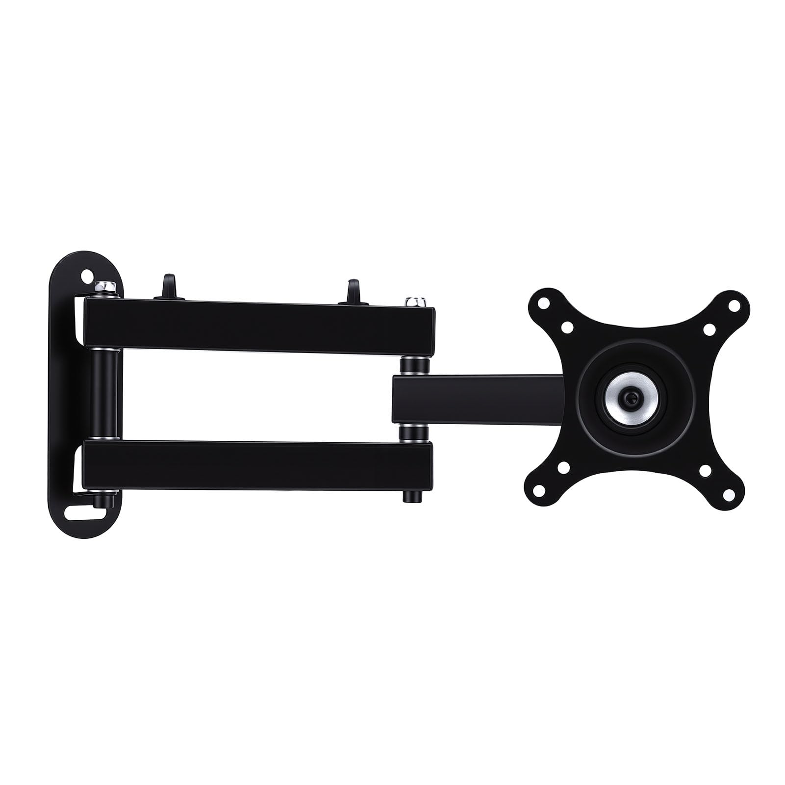 Fockety Supporto TV a Parete con Rotazione 360 e Inclinazione 20 per Casa