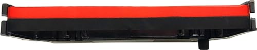 Miniatura 4 de Paquete de 12 cartuchos de tinta de cinta SP-700, color negro y rojo, compatible con impresoras Star RC-700BR, SP700, 712, 742
