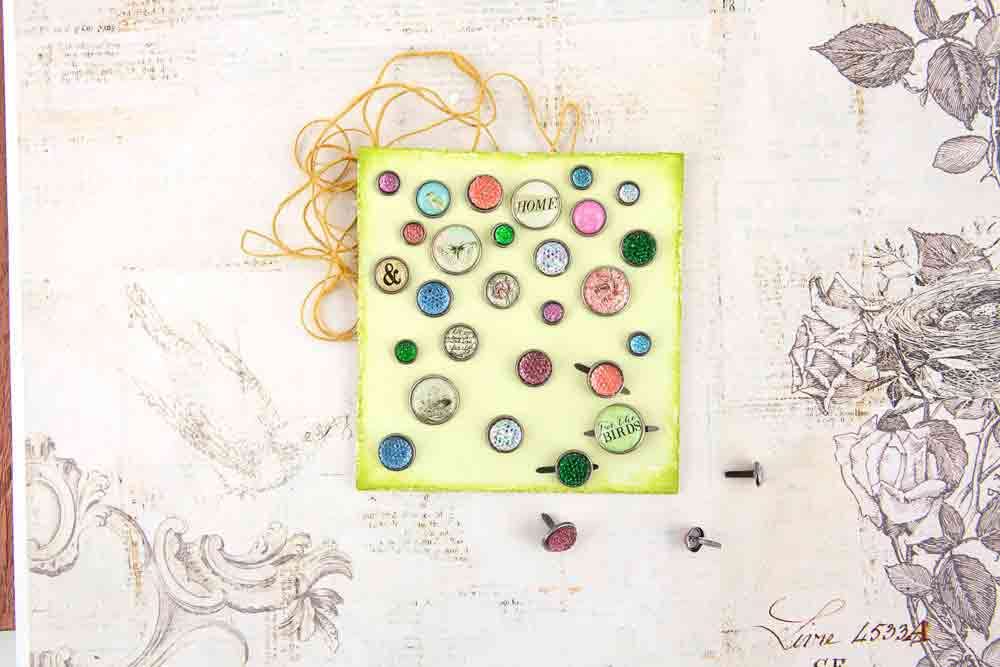 Prima Marketing Garden Fable Brads (30/Pack)