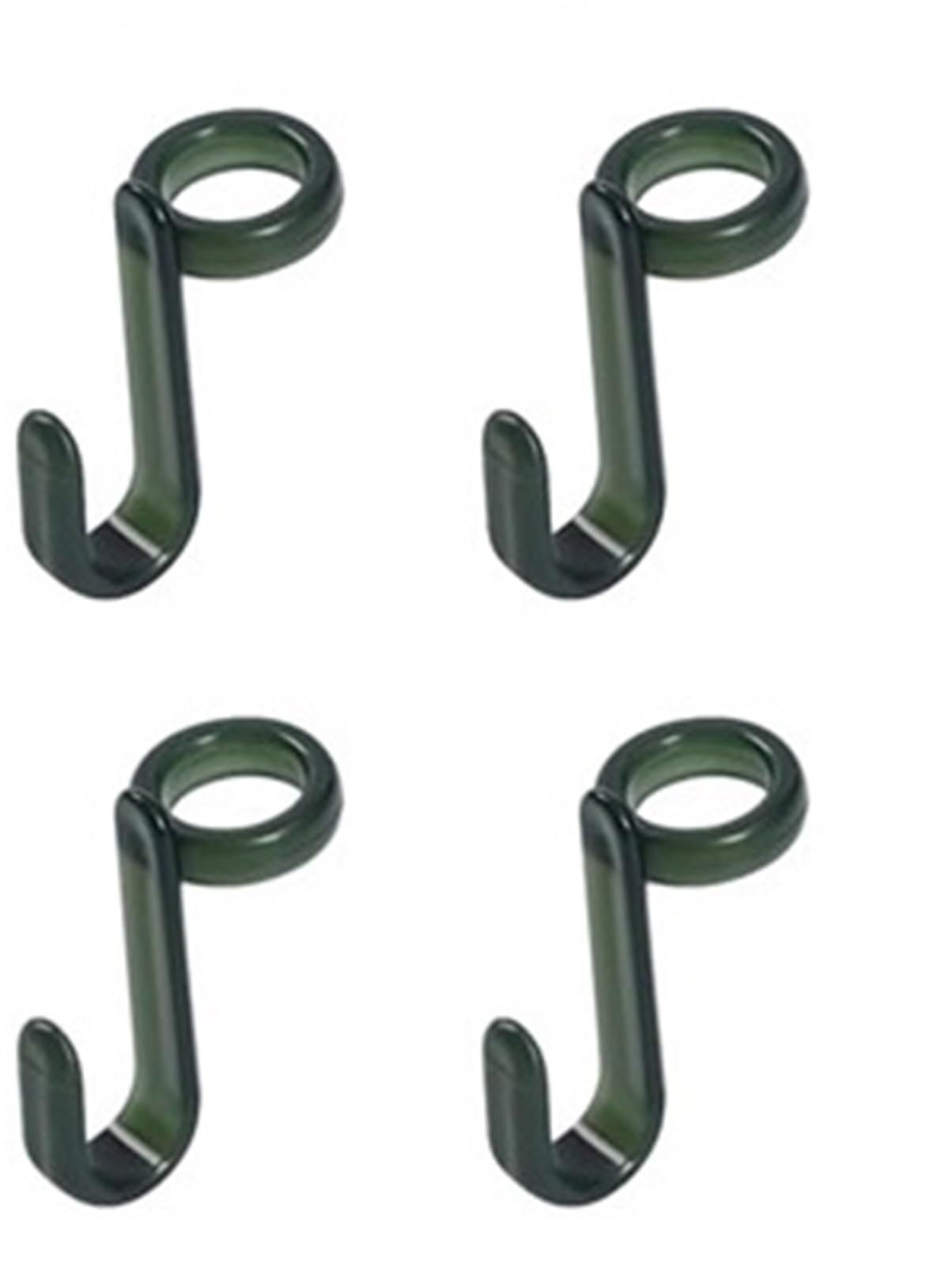 Hangers for Clothes Space Savers 400pcs Mini Hangers For Closet Connectors, Hooks Cascade Plastic, Coat Organizer, Hanger Space Saver(Green)