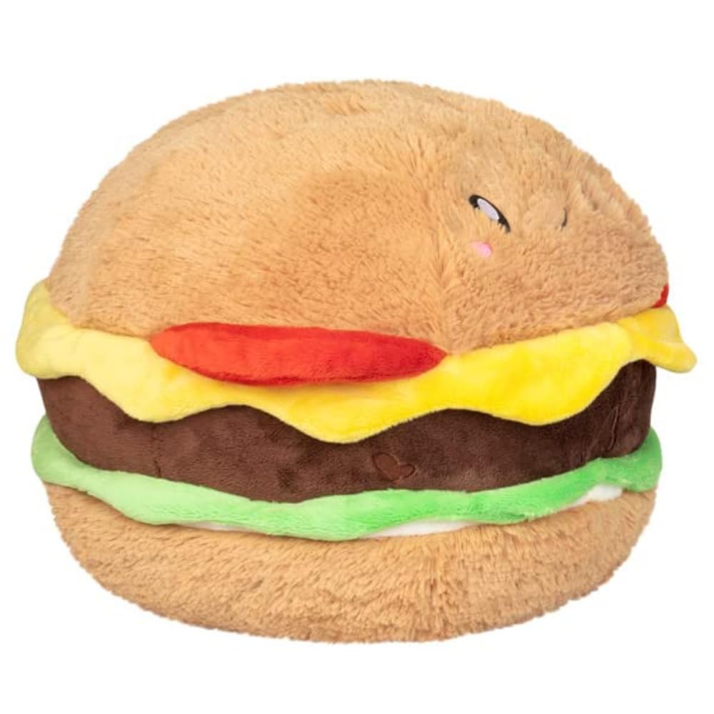 Squishable - Cheeseburger - Comfort Food Collection - 40 cm - Miękka maskotka kolekcjonerska