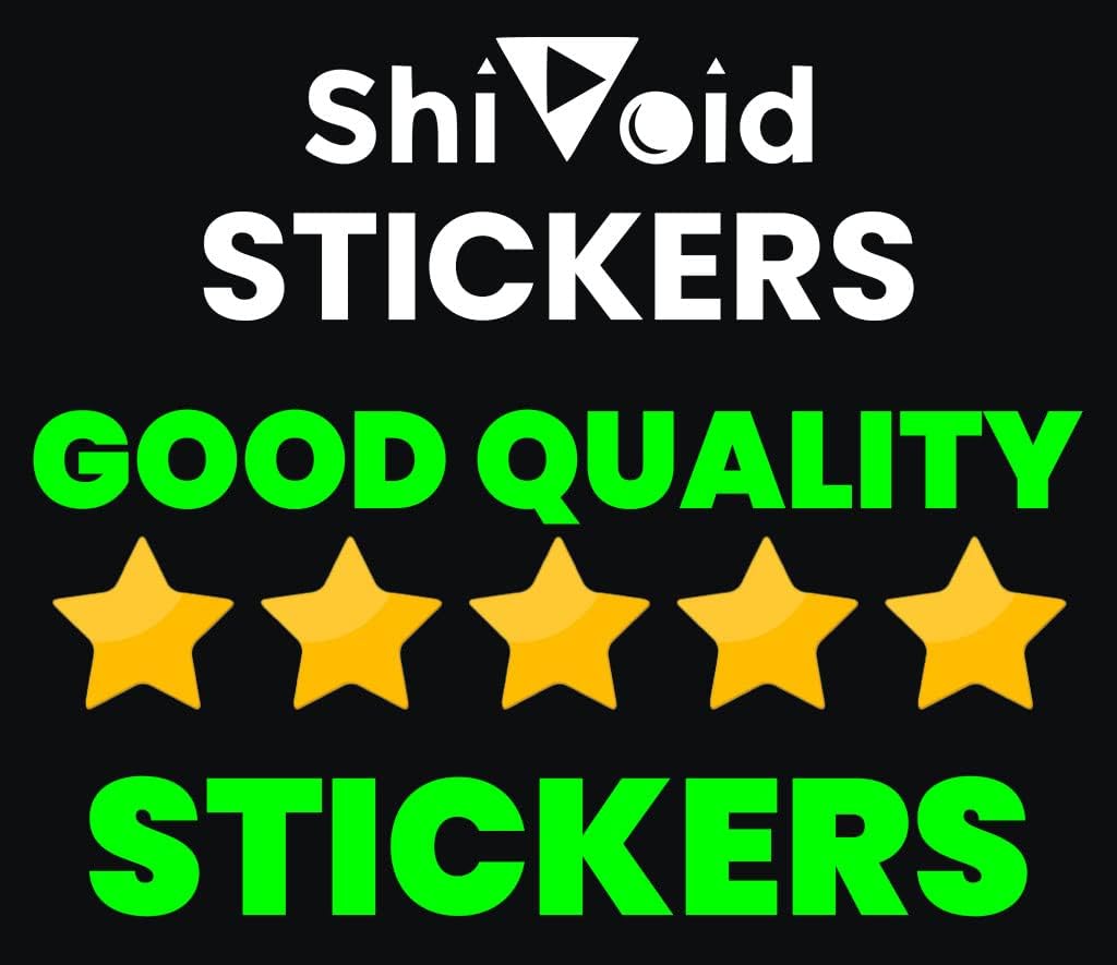 Shivoid - Save Soil Sticker for Bike, Car, Wall & Door | Sadhguru, Isha Foundation (MultiColor, Vinyl)