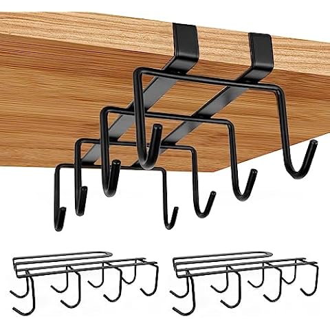 ZOFUN Mug Holders with 8 Hooks Cover