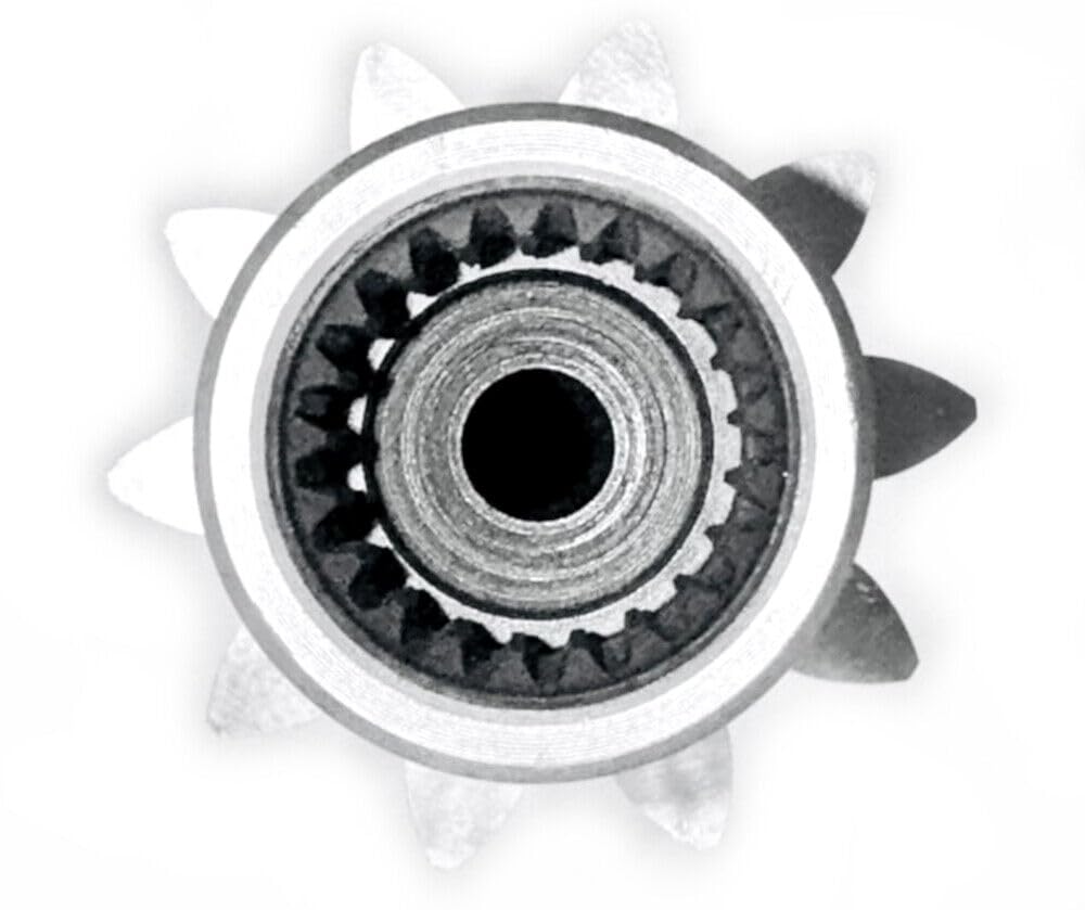 Generic CO 35-GS-14S-17-350 Series Gear Set 7/8''-14 Splined Shaft - 1-3/4'' Gears