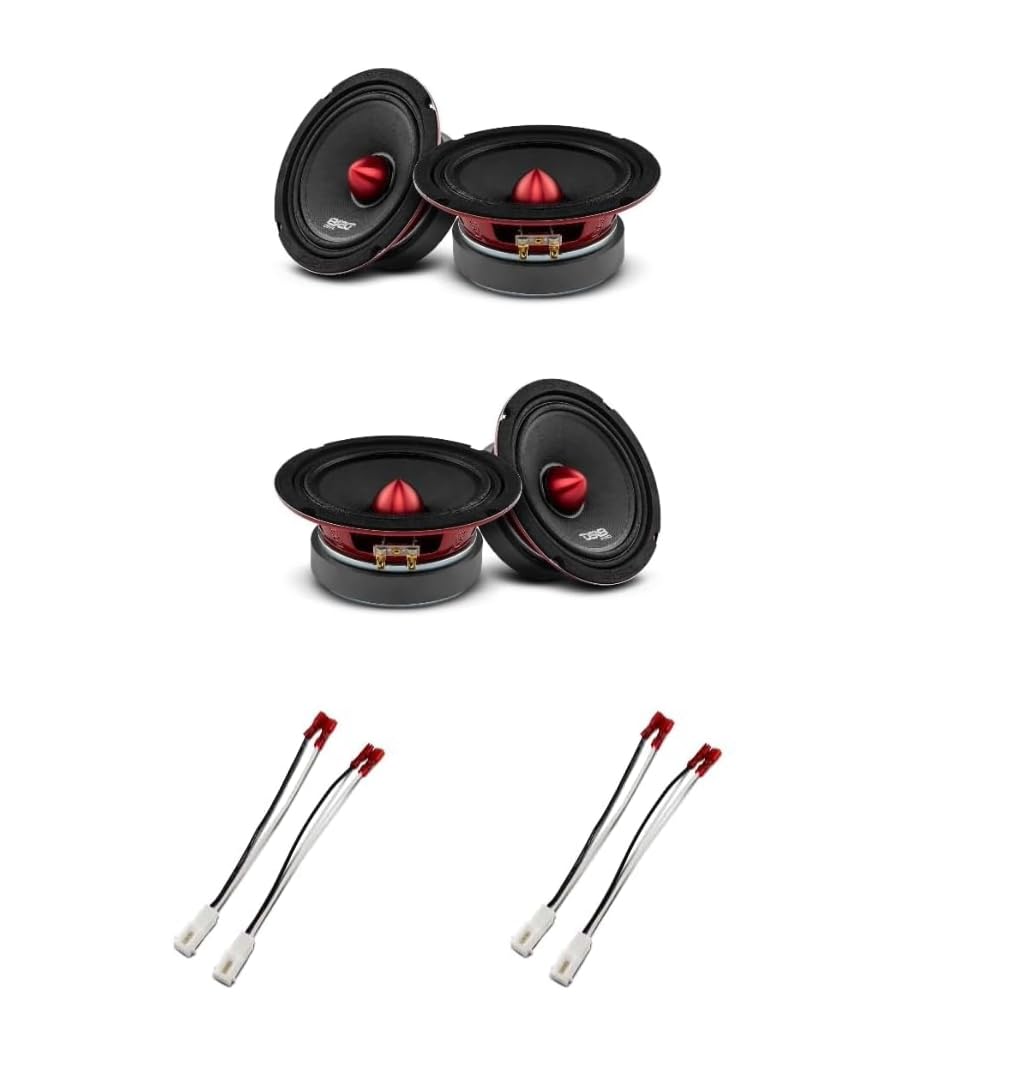 Amazon.com: DS18 Car Speakers Bundle 4X 6.5 Midrange Loudspeaker