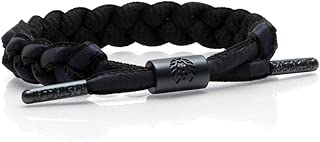 RASTACLAT Void Black Reflective Shoelace Bracelet