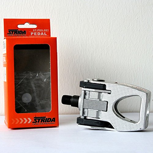 Original Pedale in alluminio pieghevole argento