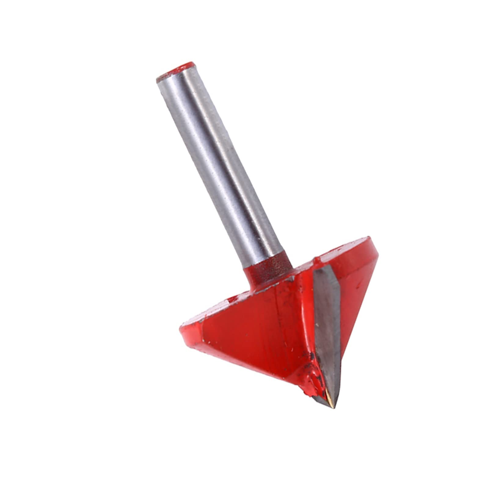 Fresa a V fresa per cartongesso punta a V CNC a 90 gradi punta per incisione 3D fresa a V punta per fresatrice con gambo da 1/4" fresa per legno a V per incisione punta per smussatura punta per fresat
