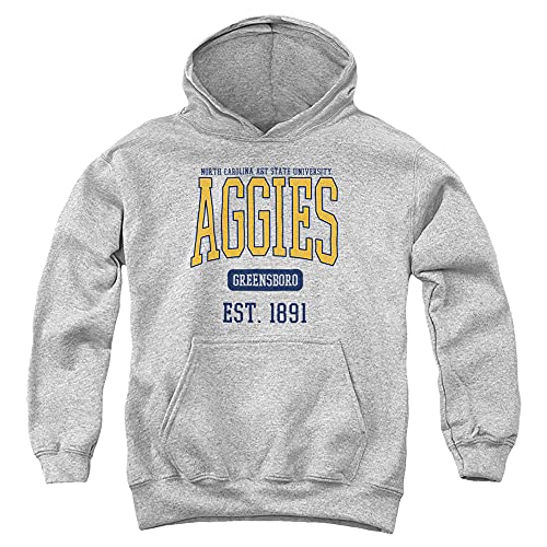 North Carolina A&T State University Official Est. Date Youth Kids Boy/Girls Pull-Over Hoodie Sweatshirt