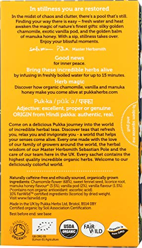 Pukka 1641950 Organic Herbal Tea, Chamomile thumb #2