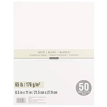 Amazon.com : 600 Sheets White 8.5