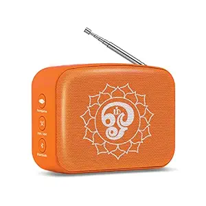 Saregama Carvaan Mini 2.0 Tamil Devotional - Music Player with 351 Tamil Devotional Songs, Bluetooth/FM/AM/AUX (Devotional Orange)