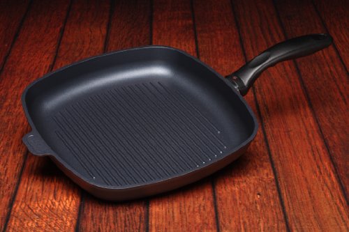 Swiss Diamond Bistecchiera Quadrata Bassa 28cm con...