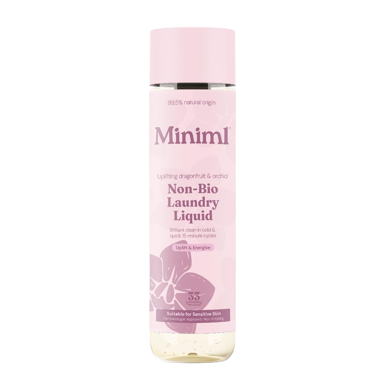 Miniml Laundry Liquid Pink Dragonfruit  Orchid 1L Bottle MIN393