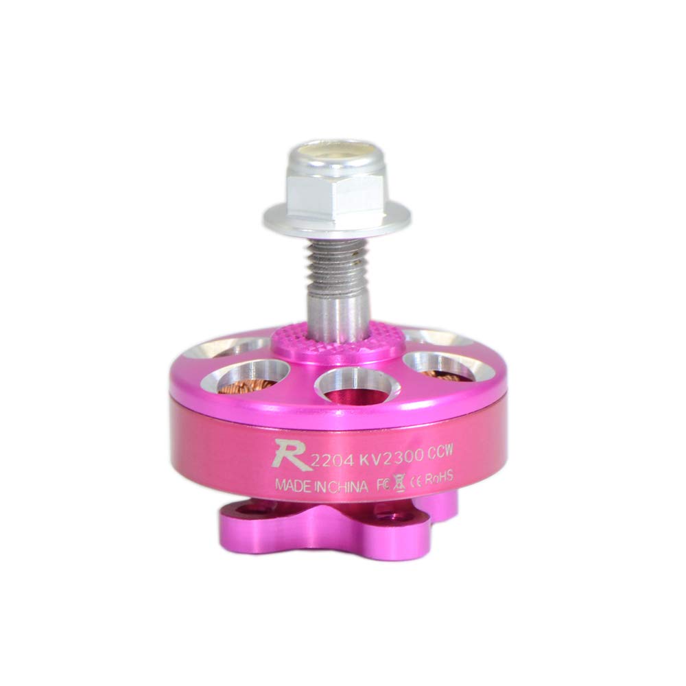 VIDOO R2204 2204 silnik bezszczotkowy 2300KV 3-4S do drona RC FPV Racing Multi Rotor - czarny i niebieski