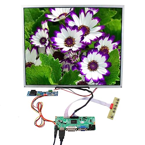 1280x1024 1000 pidocchi ad alta luminosità G190ETN01 Schermo LCD con VGA Audio Driver Board M.NT68676 19 pollici dvi