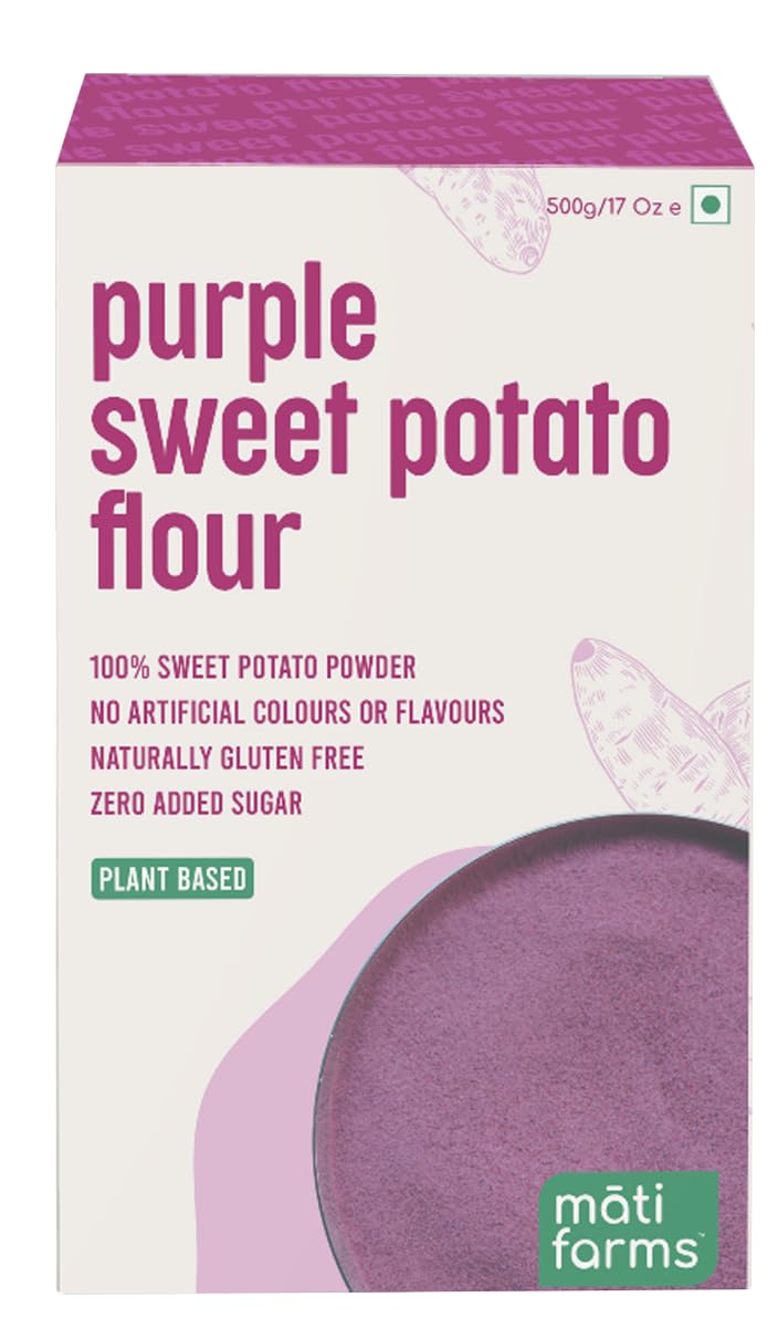 Mati Farms Purple Sweet Potato Flour, 500 grams, Gluten Free, Zero Added Sugar, Plant Based (B0DG2XHTY1) Amazon Price History, Amazon Price Tracker