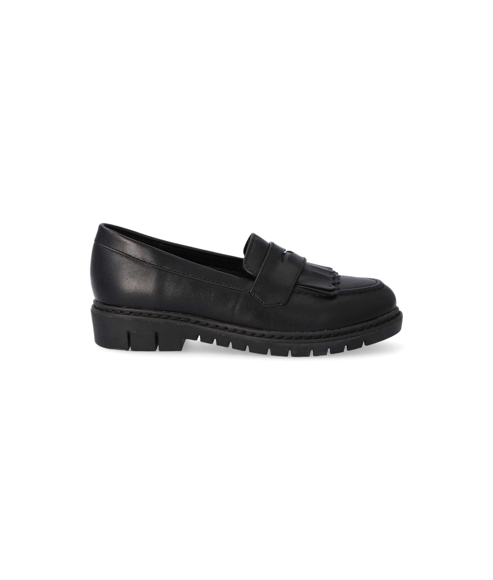 PEKE'S by Vanessa PEKES Mocasín colegial Antifaz de niña PEK P3168 Negro