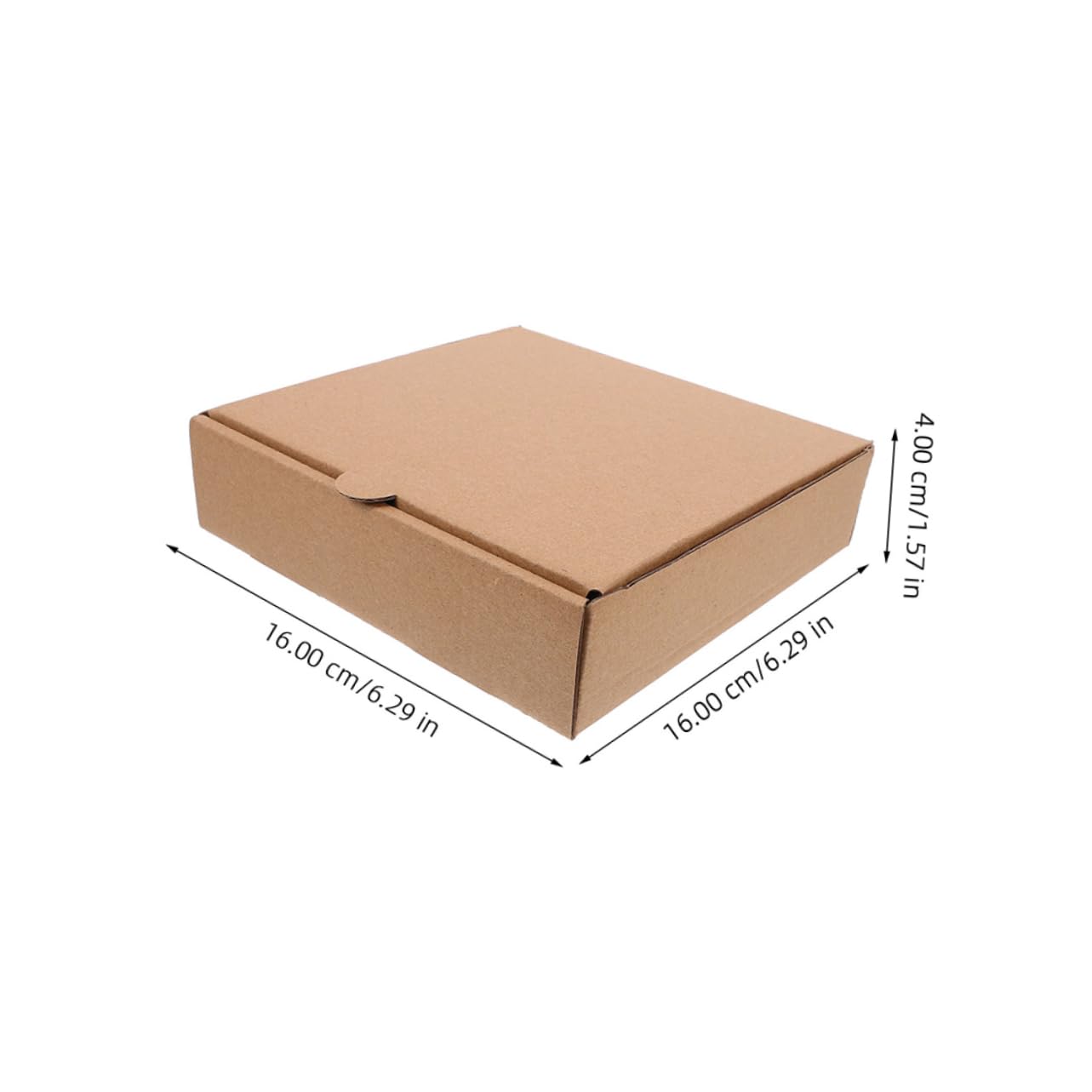 Cabilock Chip Takeaway Cookie Box Small Paper Single Pizza Fish Package Empty Take