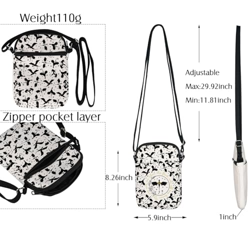 BNQL 4th Wing Crossbody Bag Dragon Rider Gifts Crossbody Purse 4th Wing Gifts Book Lover Gifts Fw Merch Fantasy Reader Gifts2