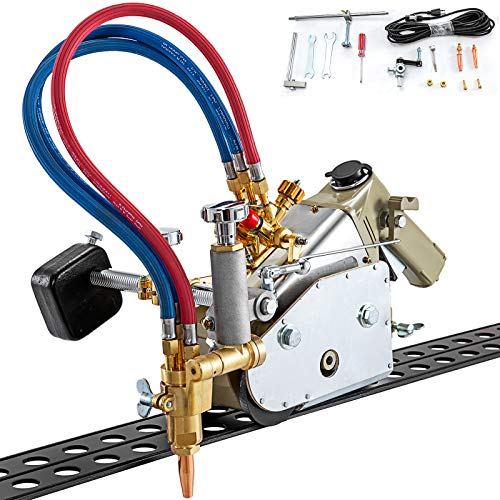 🛒 Flash Sale Mophorn HK-30A Track Torch 0.19"-2.36" (5-60 mm) Cutting Thickness Track Burner Semi-Automatic Torch Track Burner Cutter Portable Gas Cutting Machine 220V Flame Cutting Machine Metal Cutting/Beveling