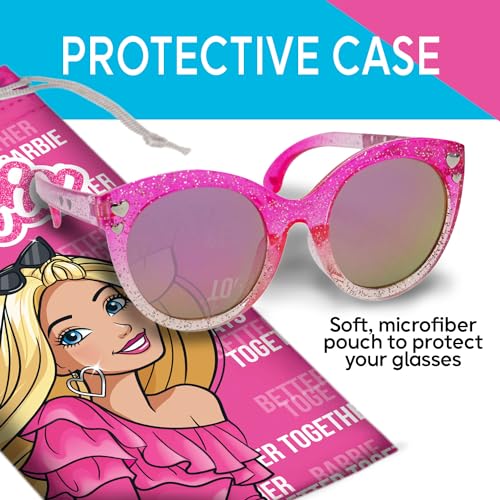 Barbie Kids Girls Sunglasses - Stylish, Comfortable & Durable UV-Protection Barbie Sunglasses - Officially Licensed Product3