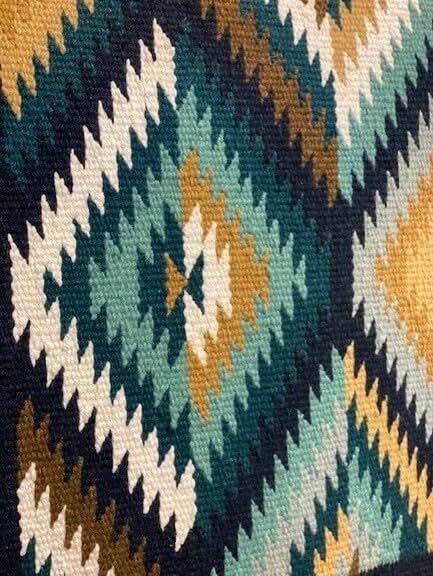 EQUIEMPRESS Western Show Saddle pad/New Zealand Wool Horse Western Saddle Blanket Top Wool Pad Sensor Flex (Customization Available) A1238 (34