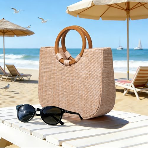 Bolso Larcenciel Hobo de Cuero Ante Marrón para Mujer miniatura 3