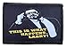 The Big Lebowski This is What Happens Larry Morale Patch Removable Hook and Loop for Molle Gear, Operator Hat, Rucksack, Pack Bag, Backpack, Made in The USA