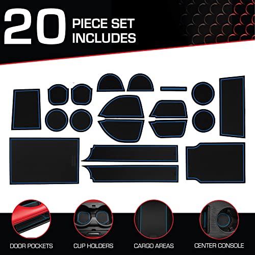 Portavasos para Lexus RX 350 2016-2023 set 20 piezas miniatura 2