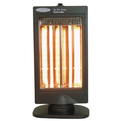 Soleus Air HR3-08-21 Two Oscillating Flat Panel Reflective Heaters with 2  Setting : Amazon.in
