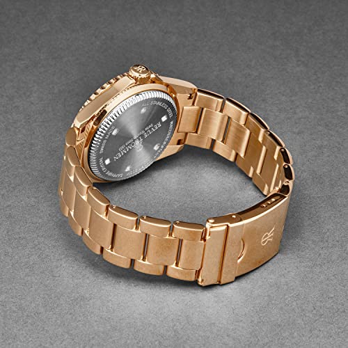 Men's 'Diver' Blue Dial Stainless Steel Bracelet Swiss Automatic Watch 17571.24653