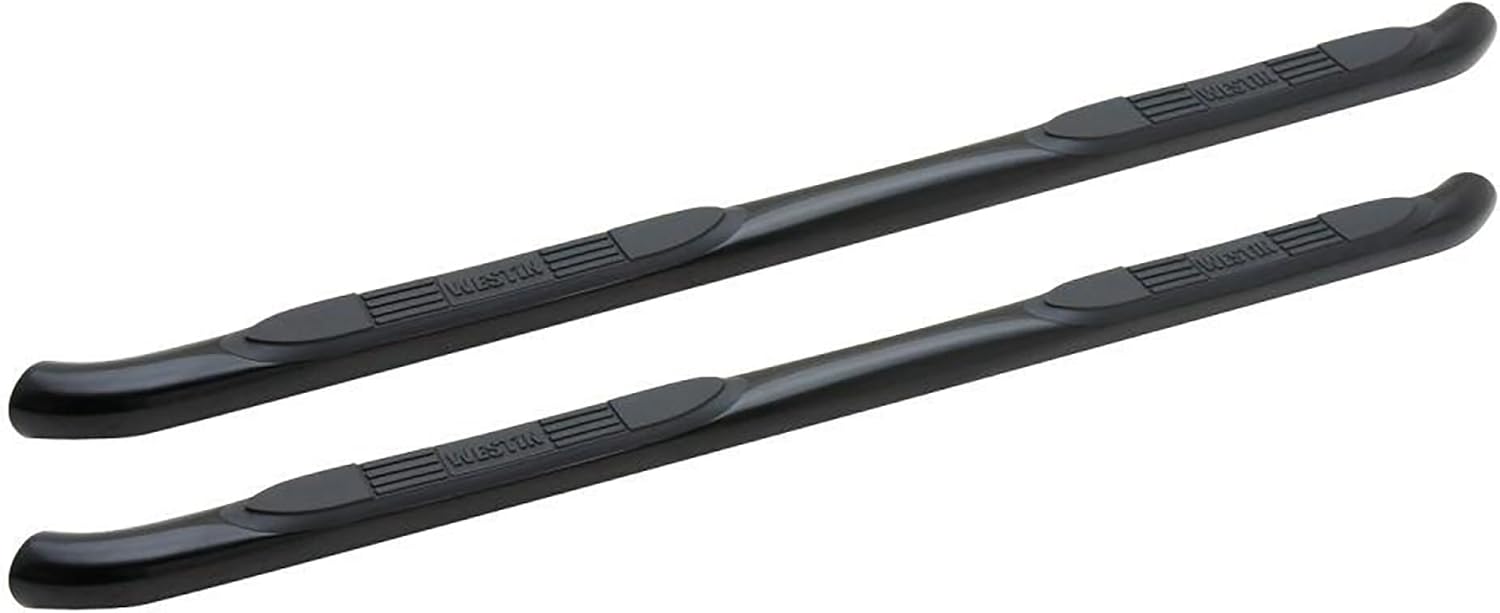 Westin 23-3615 E-Series 3 Round Nerf Bars fits 2011-2017 Grand Cherokee Black Pair
