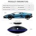 Floating Model Car,360 Degree Magnet Display Stand, Levitating Decor, Magnetic Display, Magnetic Levitation for Figures and Toys (Blue)